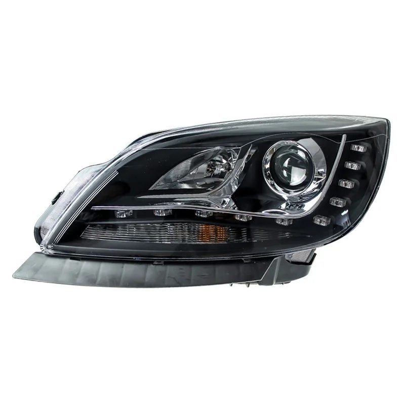

for Buick 09-14 Excelle GT Headlight Assembly Modified Daytime Running Lights with Dual Lens Xenon Headlights
