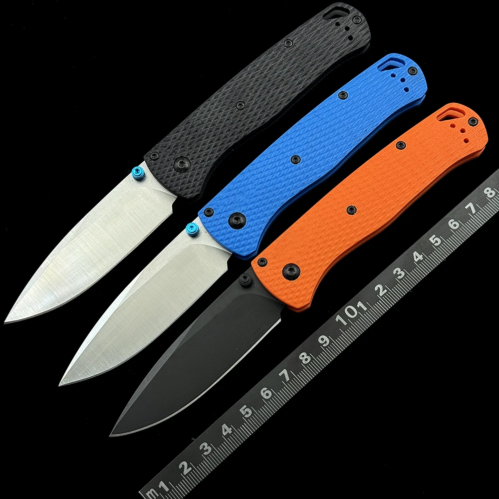 

BM 535 Bearing Bugout AXIS G10 handle Folding Knife outdoor camping hunting pocket EDC tool BM535 knife