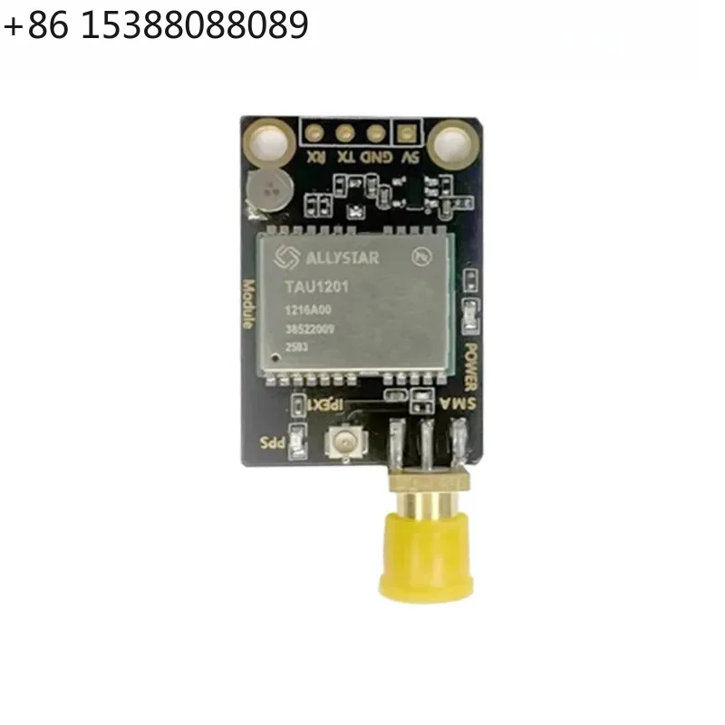 TAU1201 Dual Frequency L1 L5BIC Band SMA/Interface 332D Board Sub-meter GPS Beidou Positioning Module Outdoor Use(1pcs)