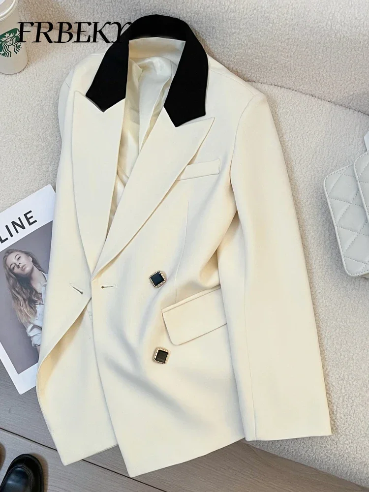 

Blazer Women Autumn New Korean Fashion Design Suit Jacket Temperament Leisure Ladies Blazer Outerwears Women's Jacket Streetwear