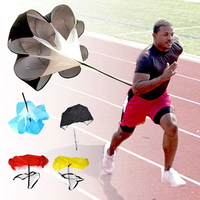 Football Training Resistance Parachute Speed Sprint Power Workout Athletic Running Sports Parachute for Strength Endurance