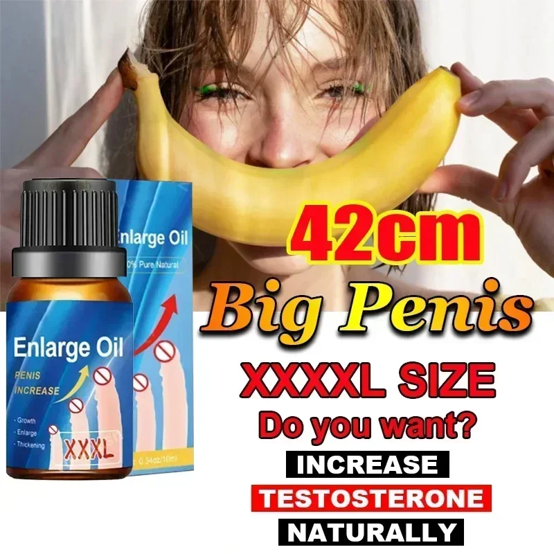 Масло для увеличения мужского пениса Big Dick XXL, крем для увеличения размера Xxl, таблетки для удлинителя эрекции продукта, усилитель секса