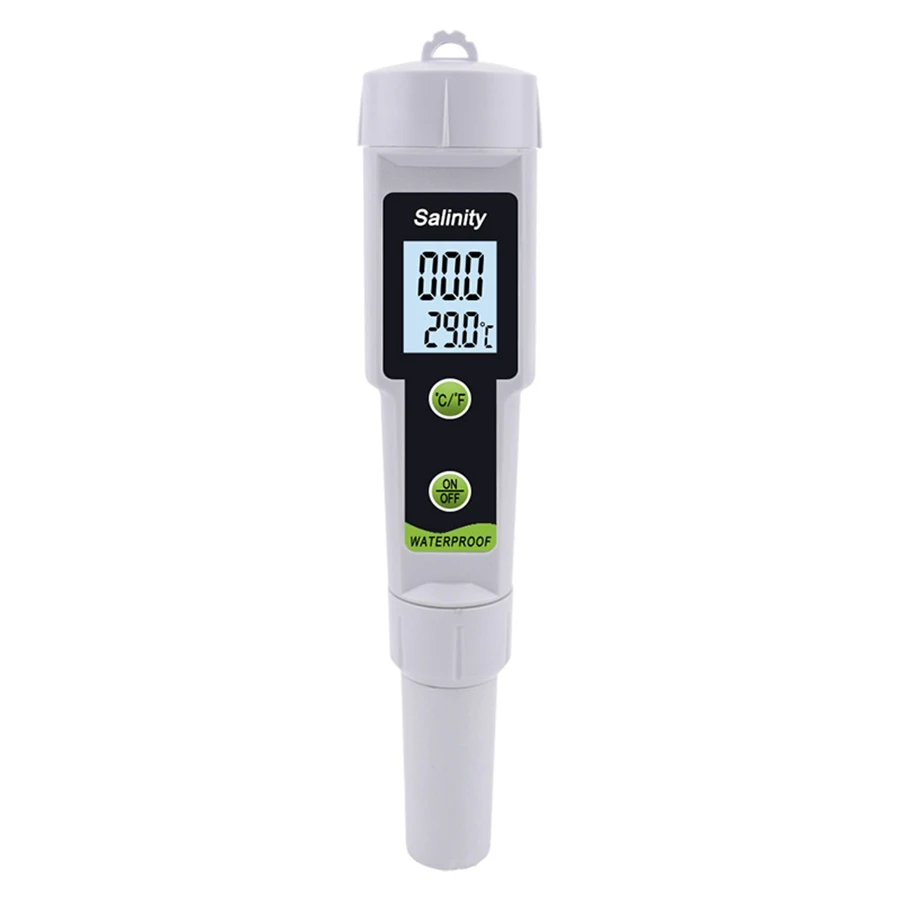 TPH 02154 Salinity Meter, Seawater Hydrometer, Salt Content Detection in Brine, for Pools, Drinking Water, Aquarium