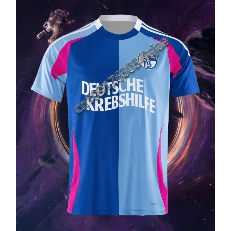 

MOTO-Training Exercise T Shirt Men Women Clothing Schalke 04 Football Jersey Breathable Quick Dry Lightweight Plus Size T Shirt