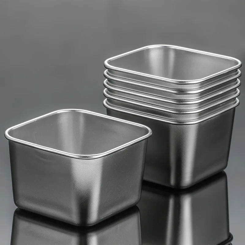 

Mini Side Dishes Metal Condiment Cups Ramekins Containers for Ketchup Dressing Home Party Restaurant Kitchen