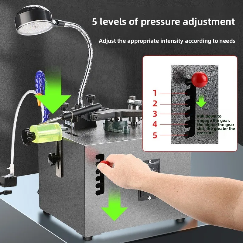 Calender Gold and silver jewelry polishing machine Steel pressing and scraping