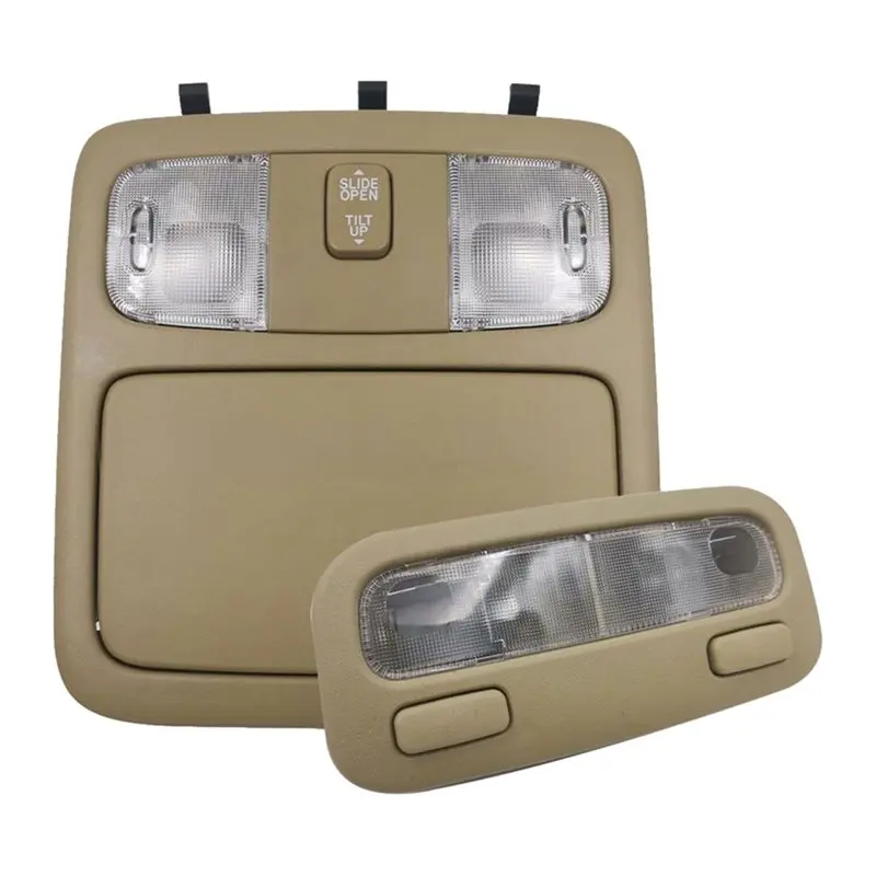 Front& Rear Roof Reading Light Overhead Dome Eyeglass Assembly For Toyota Camry 00-04 4Runner 04-09- VG7621-825672 Part Number