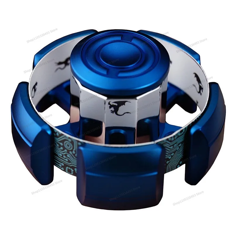 For Fingertip Gyro Titanium Alloy Adult Decompression Black Technology Toy