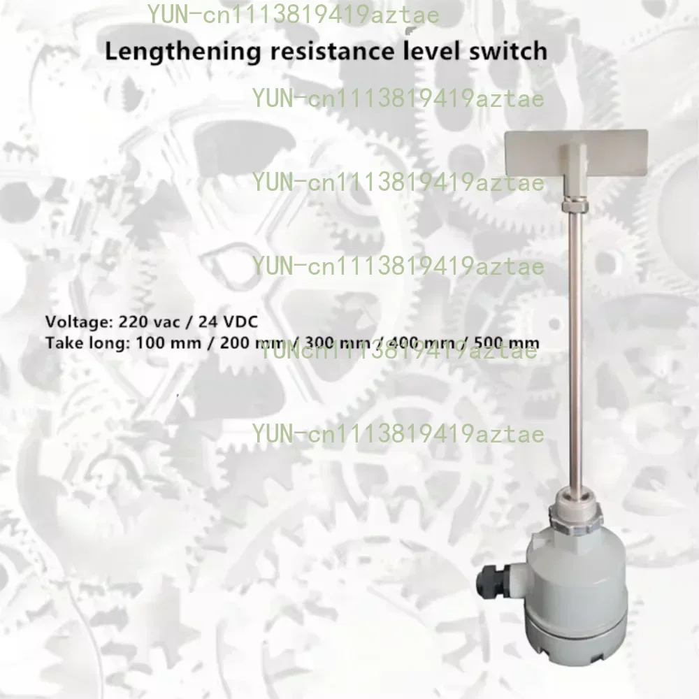 24V/220V Material Level Switch Rotary Paddle Level Sensor Level Switch High Temperature Resistance Threaded Type