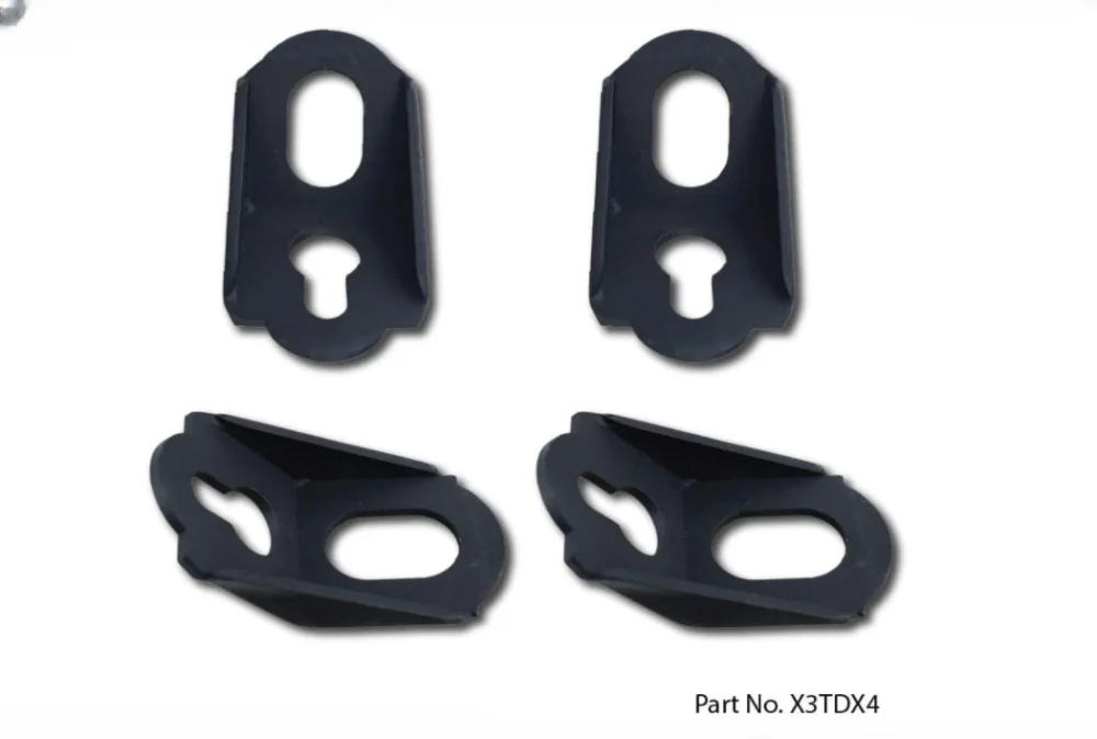 4PCS Canam X3 2017+ Tie-down Hook Black