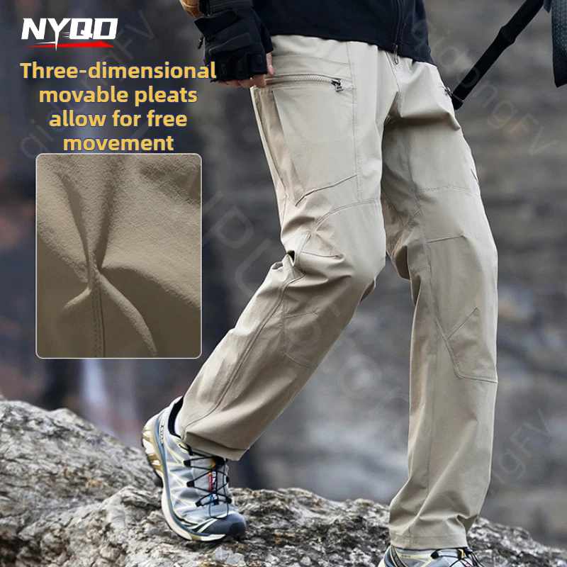 

Новая спецодежда, прямые брюки с зарядкой для использования на открытом воздухе, водонепроницаемые, износостойкие, дышащие, модные, быстросохнущие брюки