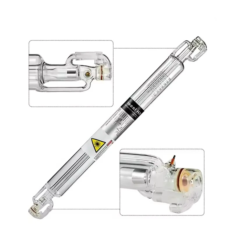 

VEVOR CO2LaserTube, 40W-130W/700mmTo1830mmLengthGlass80mmDiaLongServiceLifeForLaserMachine