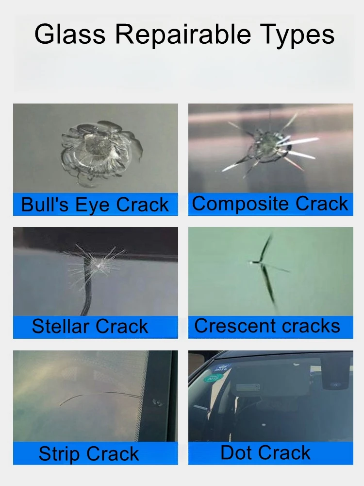 Auto Windshield Repair Tool Windshield Crack Crack Repair Tool Glass Blowout Bullseye Repair Kit