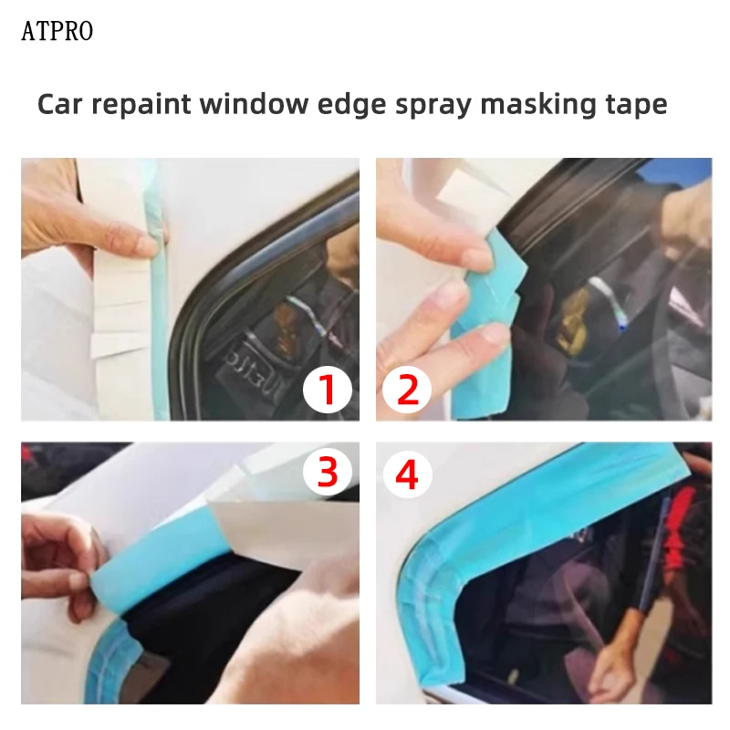 

Оригинальная подлинная 3M06349, окрашенная распылением лента для кромки окна, отрезная лента для кромки окна