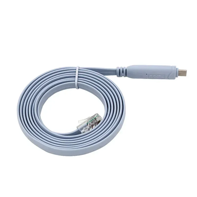 USB C Rj45 kable do konsoli kablowej USBC do RJ 45 rozszerzenie Cabo RS232 FTDI oryginalny importowany Chip do Router Cisco linii przełączników — zdjęcie produktu 7