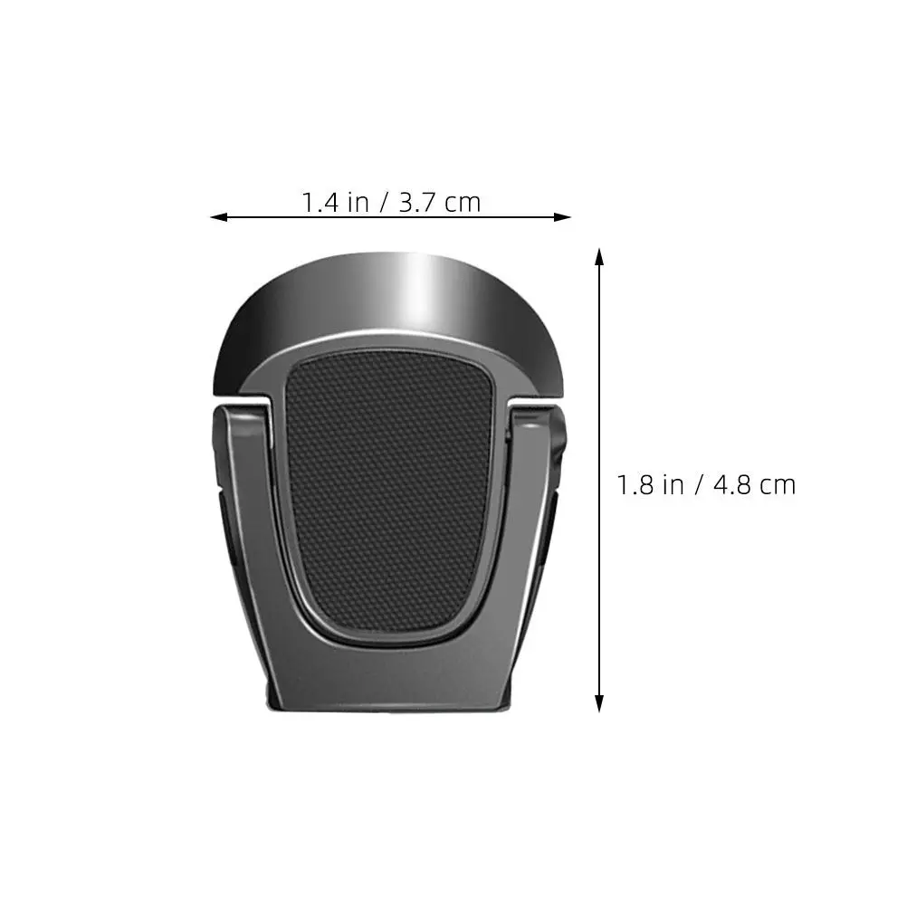1Pair Aluminum Alloy Laptop Stand Cooling Holder Ergonomic Adjustable Height Riser for Notebook Computer Ventilation Desk Use