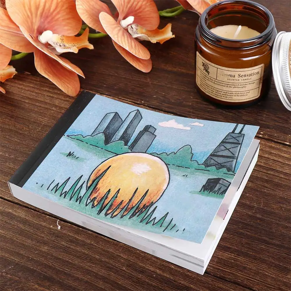 สร้อยคอแหวนซ่อนข้อความ หนังสือการ์ตูนพลิกได้ แนวสร้างสรรค์ ของขวัญ DIY สำหรับขอแต่งงาน หนังสือพลิกมือ หนังสือพลิกเปิดปิด