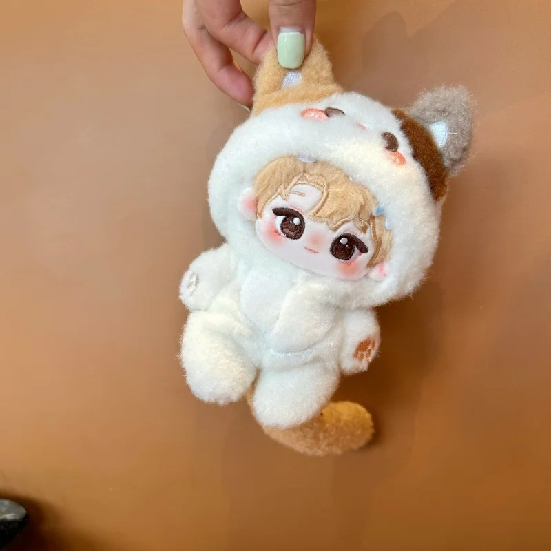 オリジナル手作り 10 センチメートル綿人形服衣装毛皮のような小さな鼻人形かわいいワンピースドレス人形アクセサリーディスプレイギフト