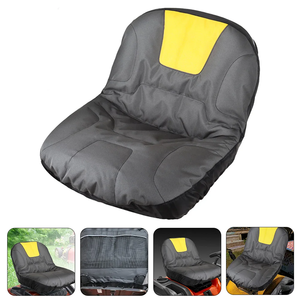 

Universal Tractor Cover Dust Proof Lawn Mower Accessories Weatherproof Large Durable Polyester Seat Protector Riding Tractor