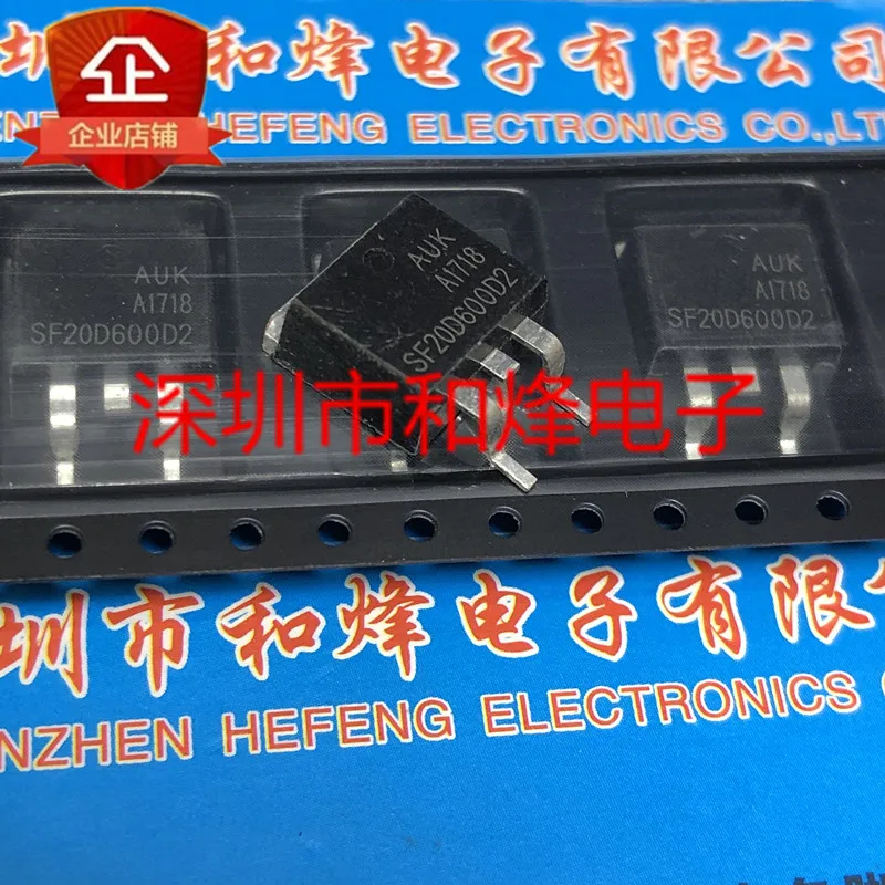 5 pieces SF20D600D2  TO-263 600V 20A