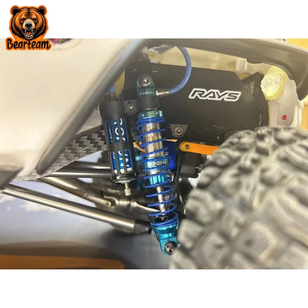 Simulação de suporte de suspensão de choque para carro crawler 1/10 RC Traxxas TRX4 TRX6 peças diy