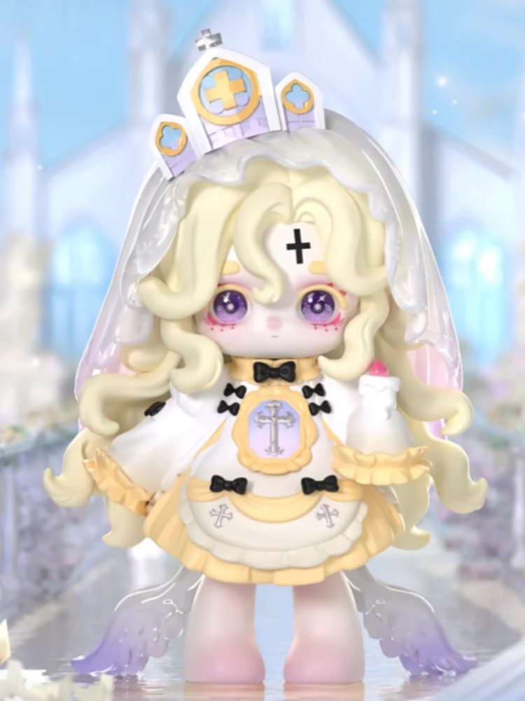 Ninita Witch Revelation Series Blind Box Mystery Box Guess Bag Zabawki Lalki Urocze Figurki Anime Ozdoby na Biurko Kolekcja — 2