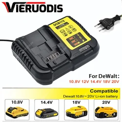 DCB112 Battery Charger for Dewalt Battery 10.8V 12V 14.4V 18V 20V DCB200 DCB101 DCB115 DCB107 DCB105 DCB140 &DCB112