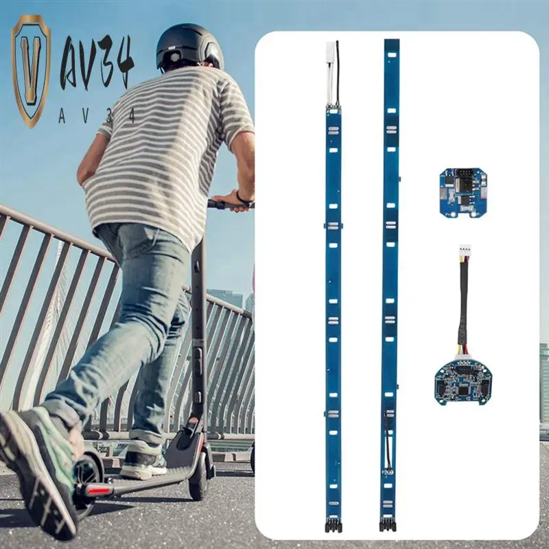 

AV34-Full Set Of Edge Strip Kit For Electronic Component Of No.9 Es Electric Scooter