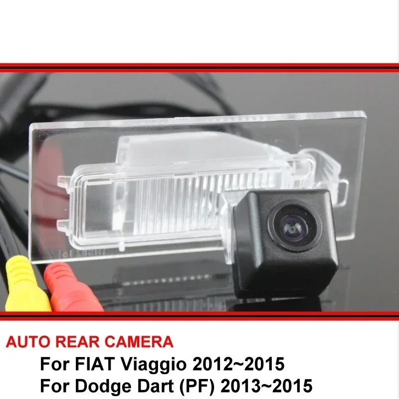 For FIAT Viaggio For Dodge Dart 2012 ~2015 Car rear view camera trasera Auto reverse backup parking Night Vision Waterproof HD