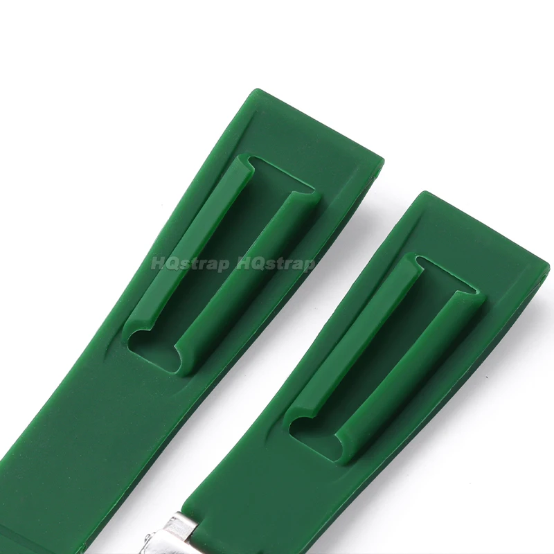 20mm Silicone Watch Strap Rubber Watchbands for Rolex Bracelet Waterproof Sport Wristband for Seiko Universal Replacement Belt