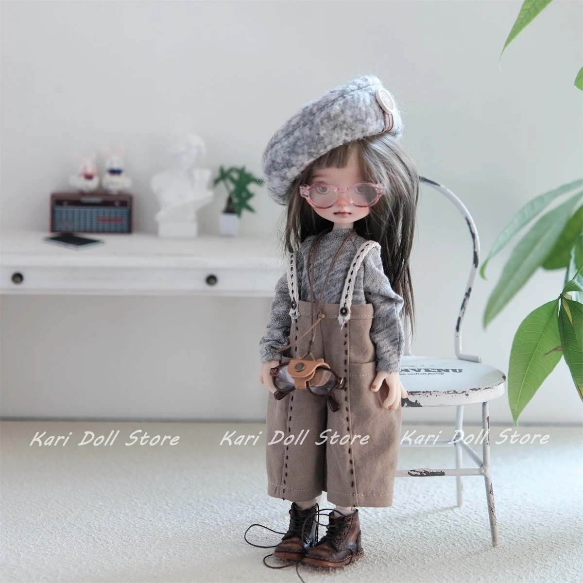 Ropa y faldas para muñeca Kari 2025, traje de bebé pequeño y fresco japonés relajado para muñeca Landazz Landoudou