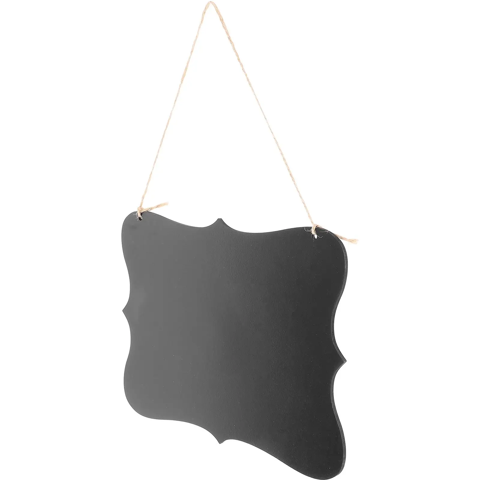 Chalk Board Blackboard Decoration Hanging Sign Home Chalkboard Message Wooden Wall