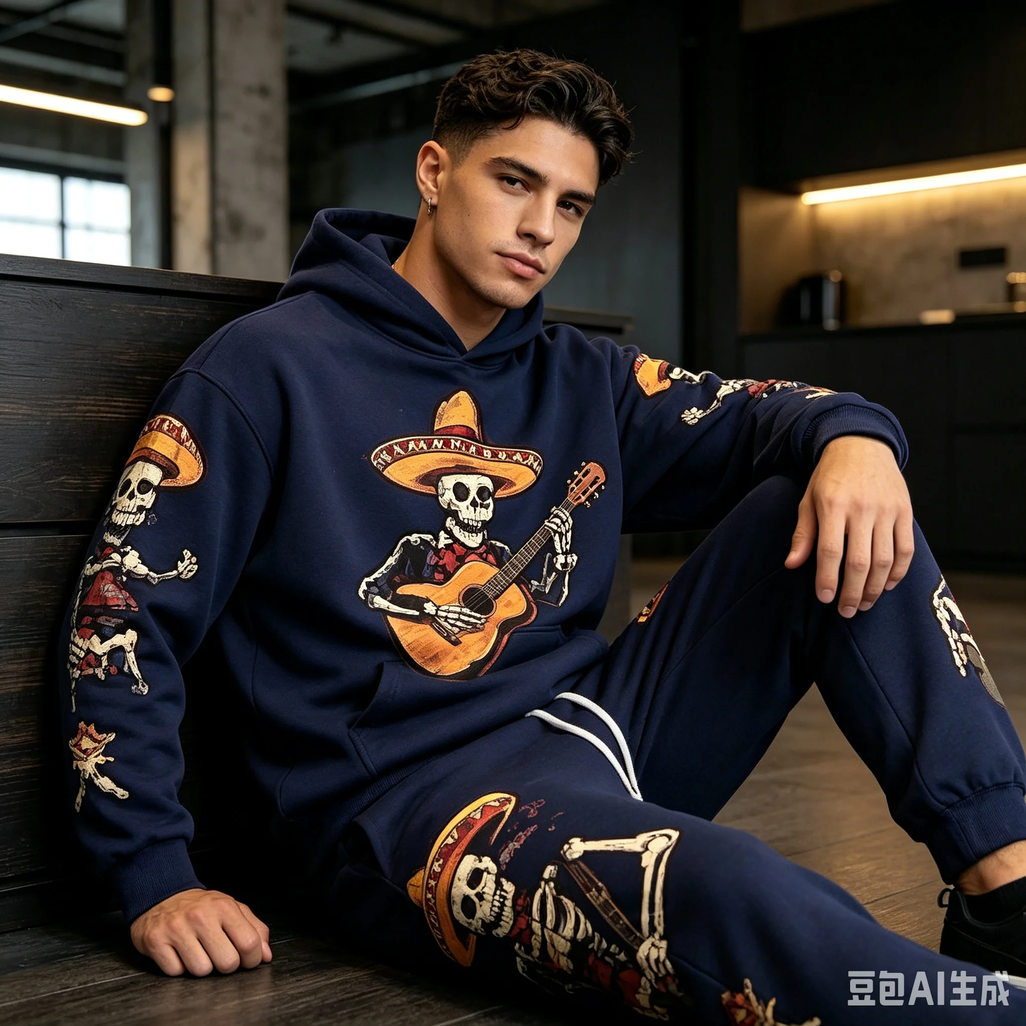 THE NEW MEN'S CREW-NECK PULLOVER SWEATSHIRT LAUNCHING IN AUTUMN 2026 FEATURES 3DPRINTING  A MATCHING PARENT-CHILD GIFT