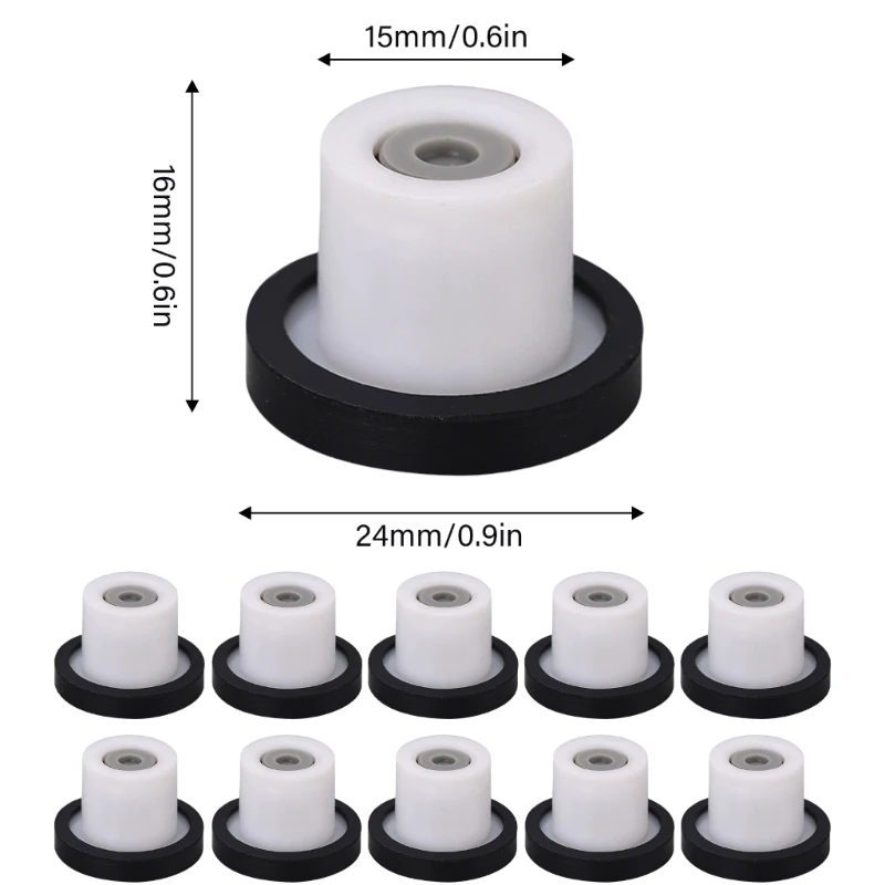 10 pz Interna Valvole Ritegno Bobina Valvole Non Ritorno Spool Giardini Irrigazione Acquari Raccordi Per