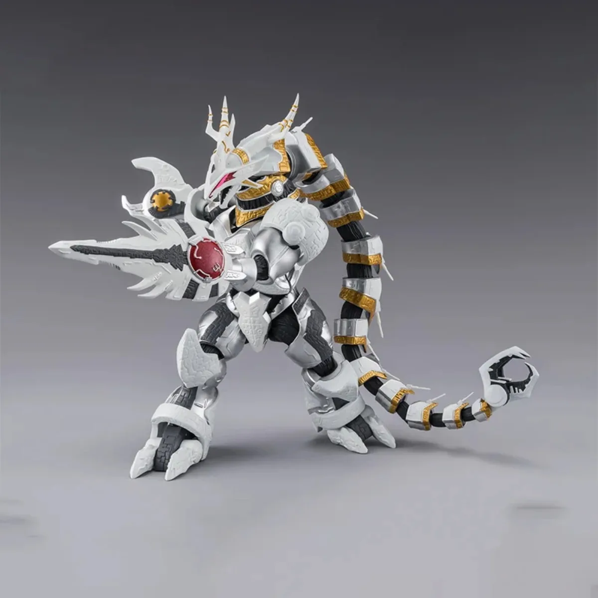 

Genuine Bandai Original Ultraman Figure Model Kits SHF Anime Figures Ultraman Series CALACTRON Collectible Model Decoration