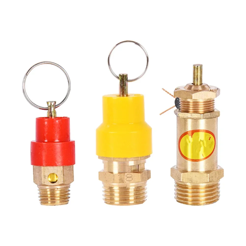 Hot Air Compressor 2 Points Safety Valve Pressure Valve Exhaust Foam Machine Water Supply Pressure Relief -8kg?