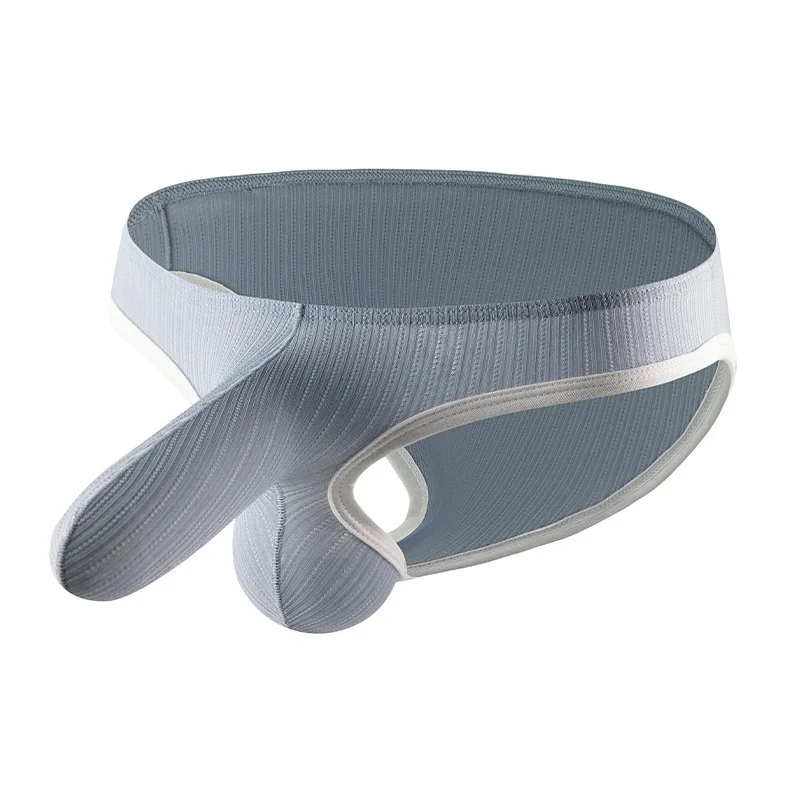 Mens Low Rise Sexy Ball Pouch Briefs Elephant Trunk Underwear Breathable Moisture Wicking Comfortable Underpants