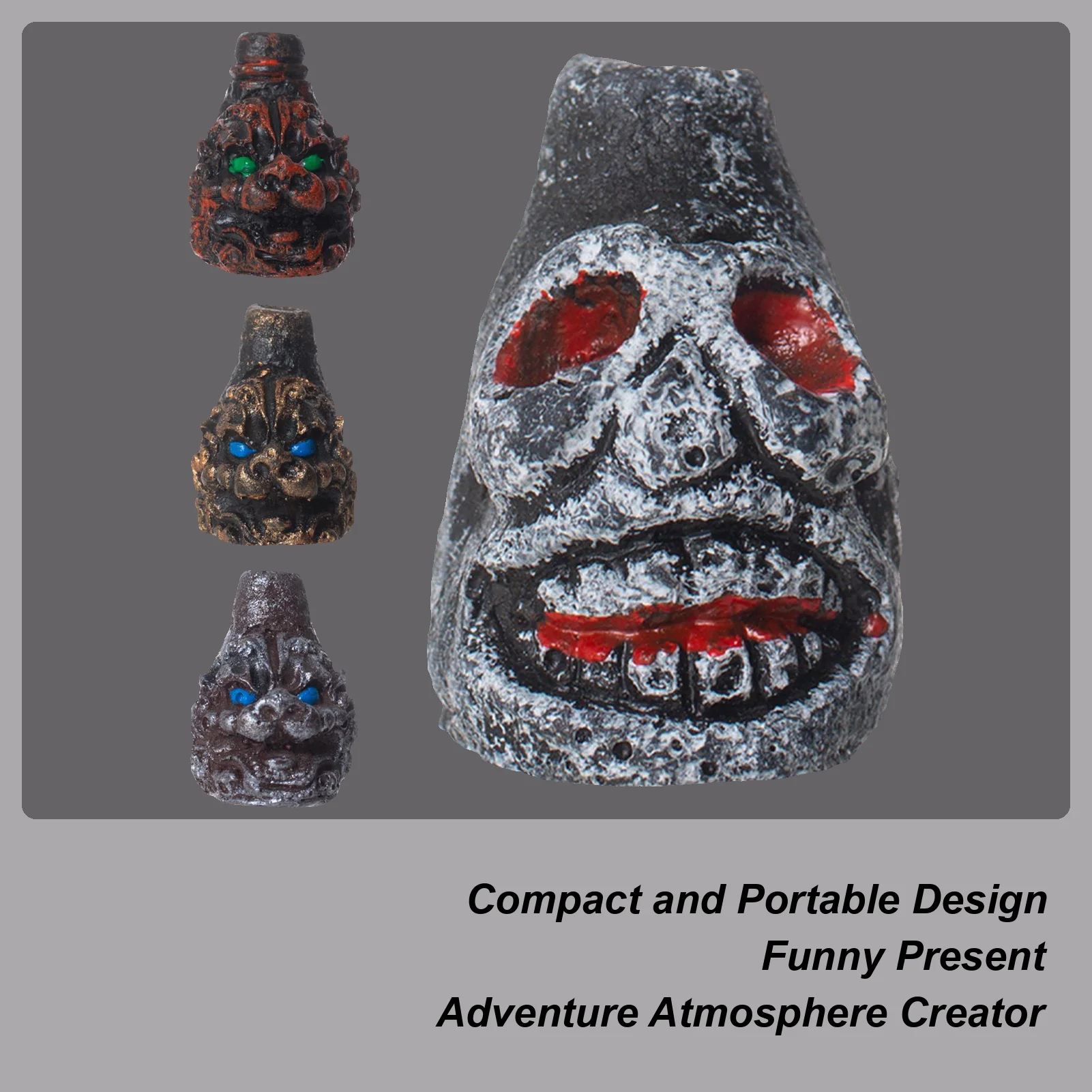 

Ужасающий свисток смерти на Хэллоуин, глина, страшный трюк, игрушка для приключений на открытом воздухе, практичная шутка для мужчин, женщин, мальчиков и девочек-подростков