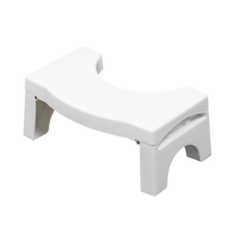 Folding toilet stool Squatting stool Children Pregnant women Foot Thickened plastic toilet Foot pedal  Sitting