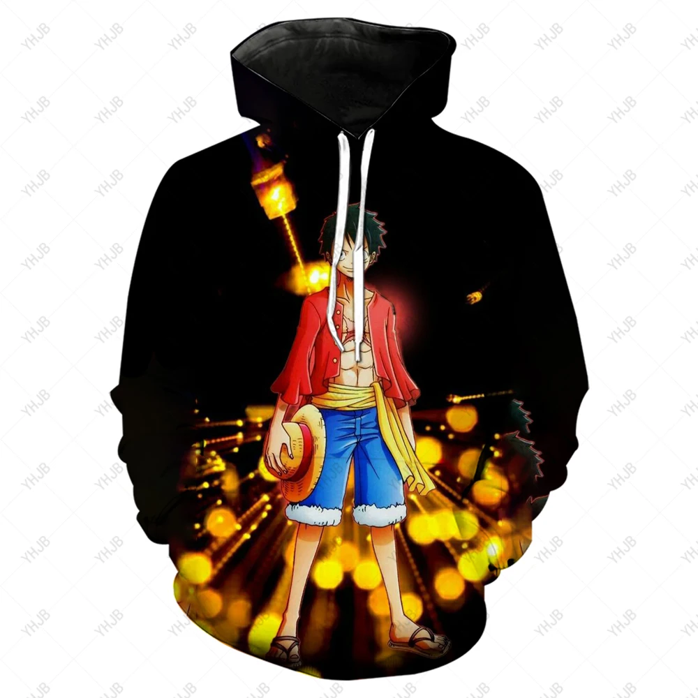 2025 ONE PIECE Herbst Winter Kinder 3D Hoodie Roronoa Zoro Mode Lässig Cosplay Cartoon Hoodies Streetwear Sweatshirt