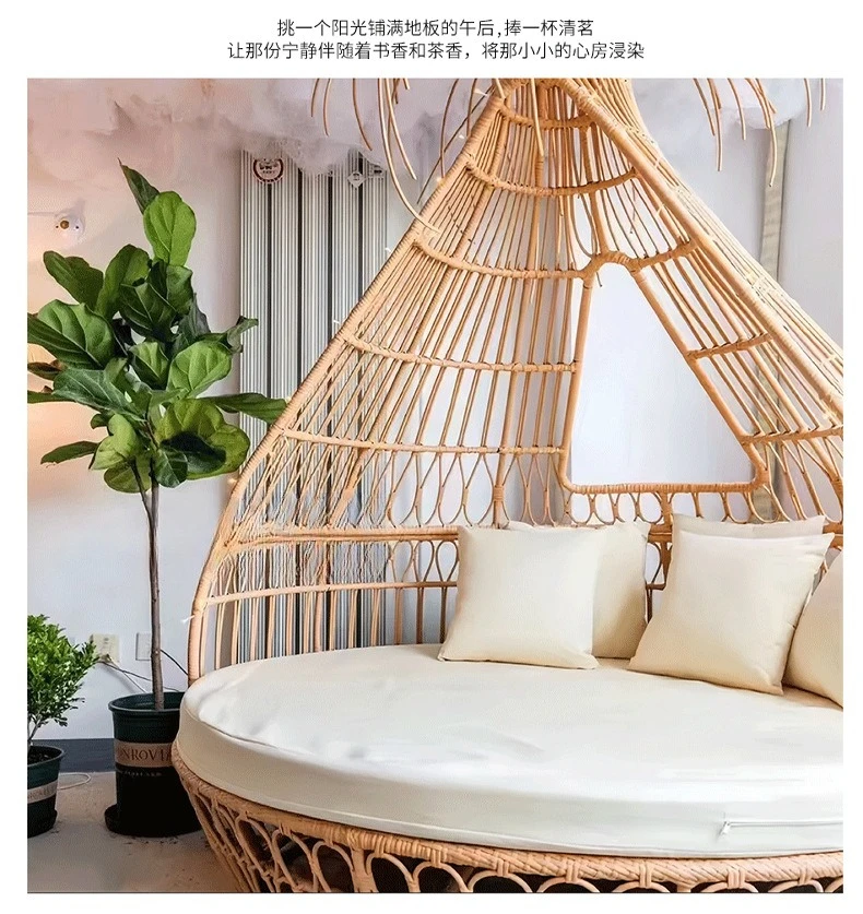 Villa courtyard birdcage sofa leisure hotel B&B outdoor rain and sun protection