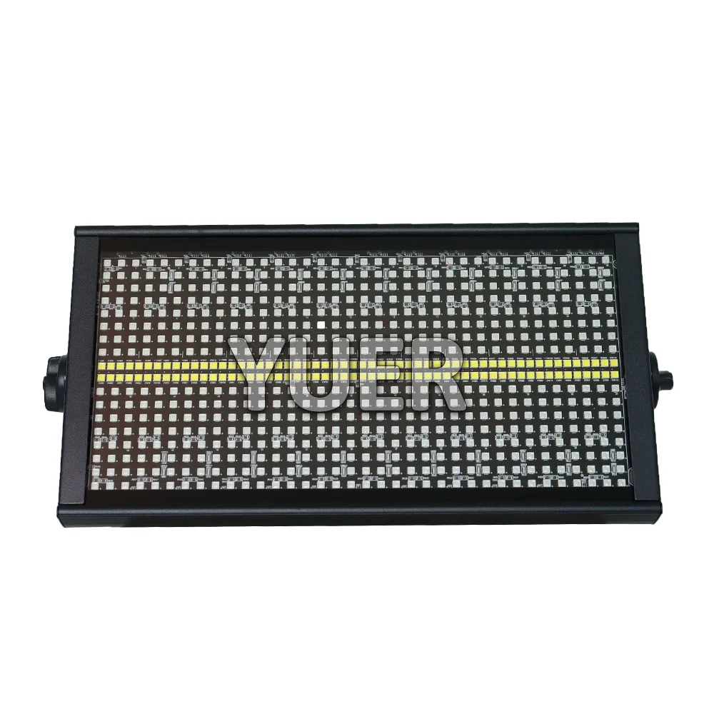 At Mic LED 200W RGBW Strobe Lighting 48+8 Zones Washing Strobe Effect For Dj Disco Home Party Club DMX Control Background Light
