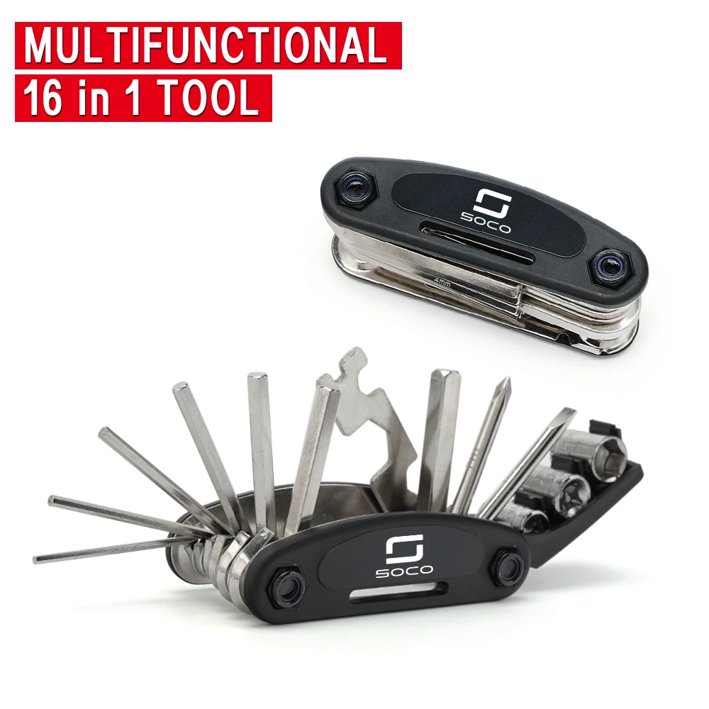 

Repair Tool Multifunction Screwdriver Socket Wrench Portable For Super Soco CPx CUmini CUx TC 50 TC Max Wanderer TCMax 2019-2023