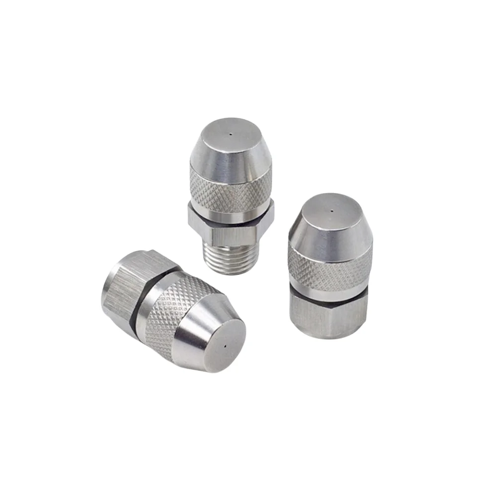 1/4-inch Adjustable Angle Stainless Steel High-Precision Atomizing Nozzle for Agricultural Cooling and Humidification