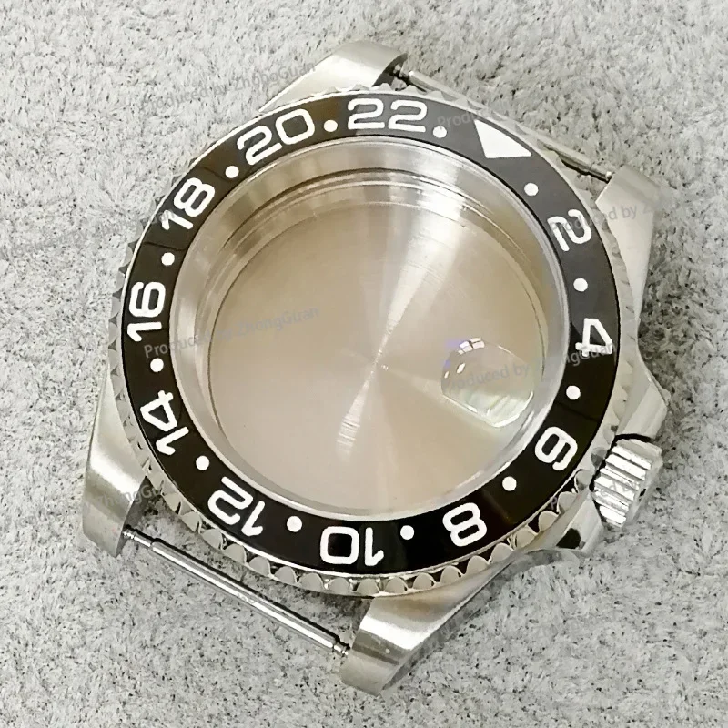 For Water Ghost SUB, GMT 40mm316 Stainless Steel Case Ceramic Ring Sapphire Glass Watch Accessories