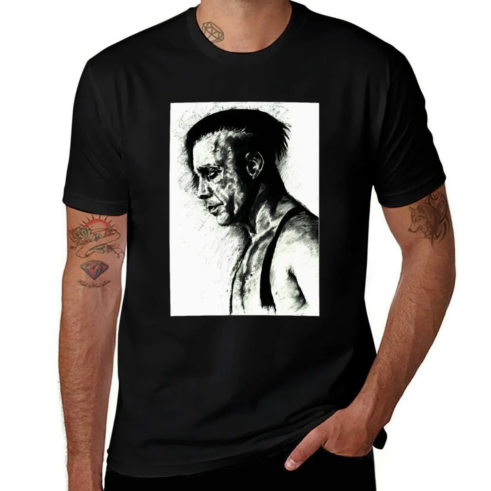 

Vocalist Till Band Rock Popular T-Shirt men t shirt cotton 100% graphic t shirts for man man t shirts cotton T-Shirt