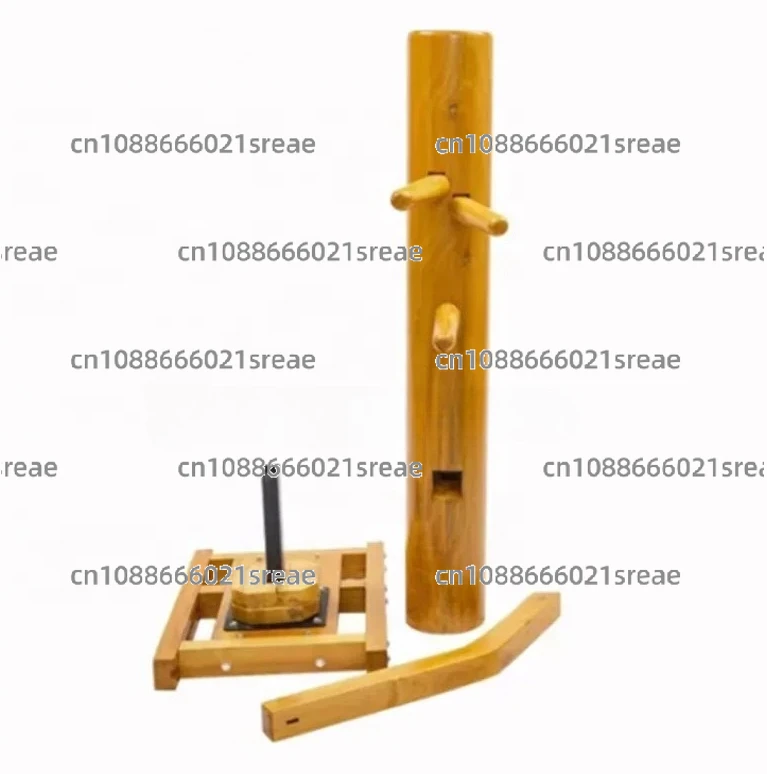 Equipo de entrenamiento Estaca de madera Kung Fu Wing Chun de alta calidad Maniquí de madera para artes marciales