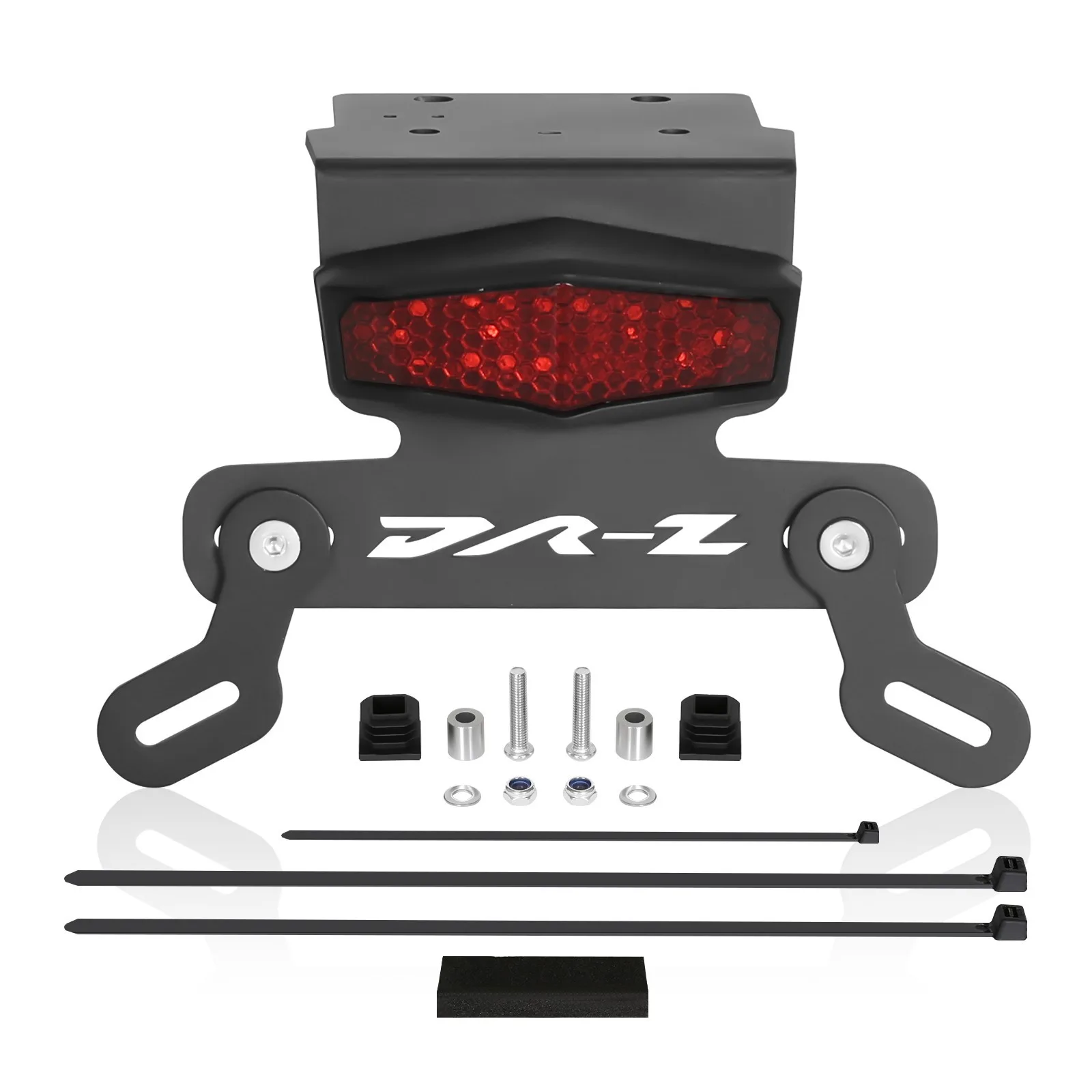 

Анодированный держатель номерного знака, алюминиевый эллиминатор заднего крыла и светодиодный комплект для устранения выступающего заднего крыла для Suzuki DR-Z4S/4SM 2025-2026