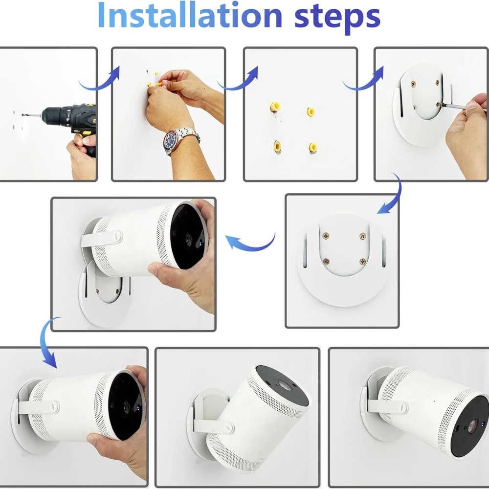 Freestyle montaggio a parete proiettore montaggio a soffitto Freestyle 2 accessori supporto per montaggio a parete per SP-LSP3BLA SP-LFF3CLA SP-LSP3BLAXZX