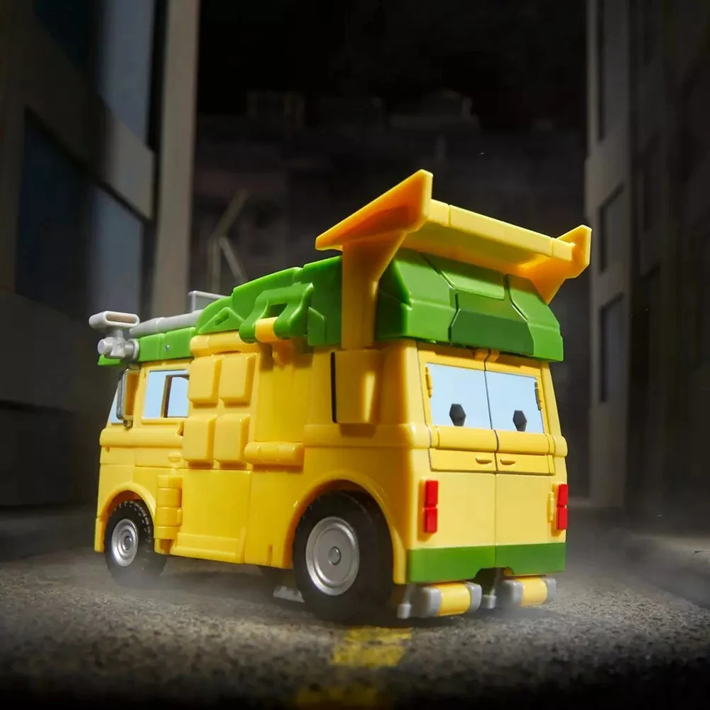 [Disponibile] Hasbro Transformers Collaborative Teenage Mutant Ninja Turtles Party Wallop 17,5 cm Action Figure da collezione Giocattoli